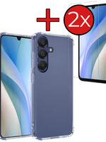 BTH BTH Samsung Galaxy A15 Hoesje Shockproof Met 2x Screenprotector
