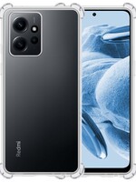 BTH BTH Xiaomi Redmi Note 12 5G Hoesje Shockproof - Transparant