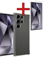 BTH BTH Samsung Galaxy S24 Ultra Hoesje Shockproof Met Screenprotector
