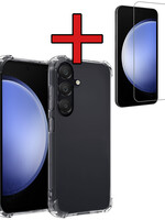 BTH BTH Samsung Galaxy S23 FE Hoesje Shockproof Met Screenprotector