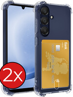 BTH BTH Samsung Galaxy A25 Hoesje Pashouder - 2 PACK