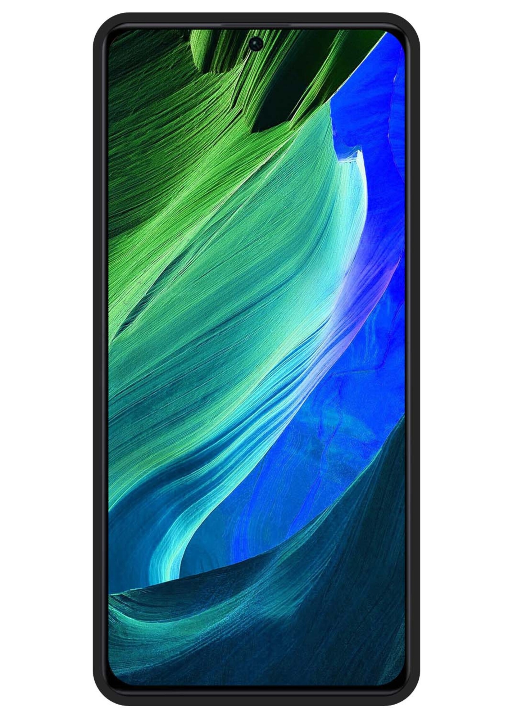 BTH Hoesje Geschikt voor Xiaomi Redmi Note 12 Pro Hoesje Siliconen Case Hoes Met 2x Screenprotector - Hoes Geschikt voor Xiaomi Redmi Note 12 Pro Hoes Cover Case - Zwart