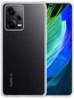 BTH BTH Xiaomi Redmi Note 12 Pro+ Hoesje Siliconen - Transparant