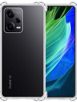 BTH BTH Xiaomi Redmi Note 12 Pro+ Hoesje Shockproof - Transparant