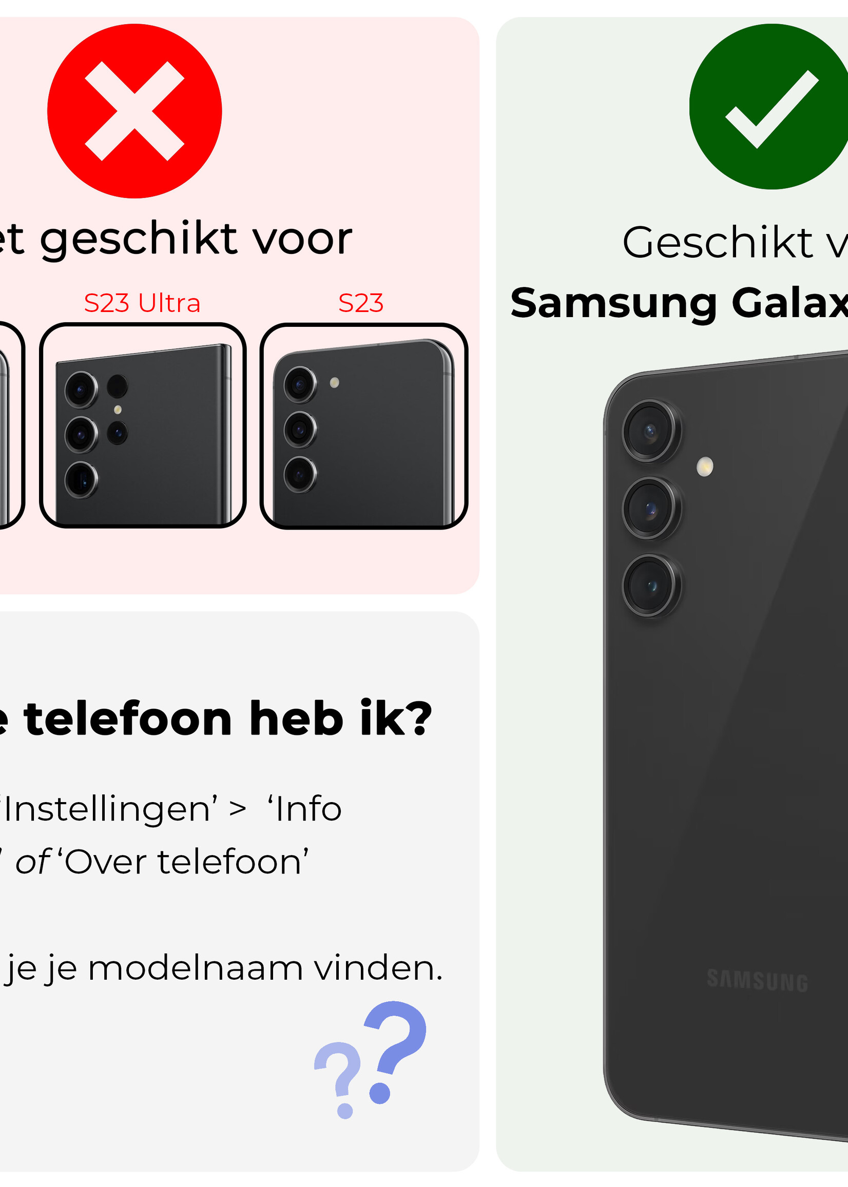 BTH Hoesje Geschikt voor Samsung S23 FE Hoesje Met Pasjeshouder Siliconen Case Met Kaarthouder Met 2x Screenprotector - Hoes Geschikt voor Samsung Galaxy S23 FE Hoesje Shock Proof Case - Transparant