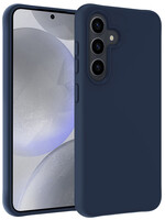 BTH BTH Samsung Galaxy S24 Plus Hoesje Siliconen - Donkerblauw