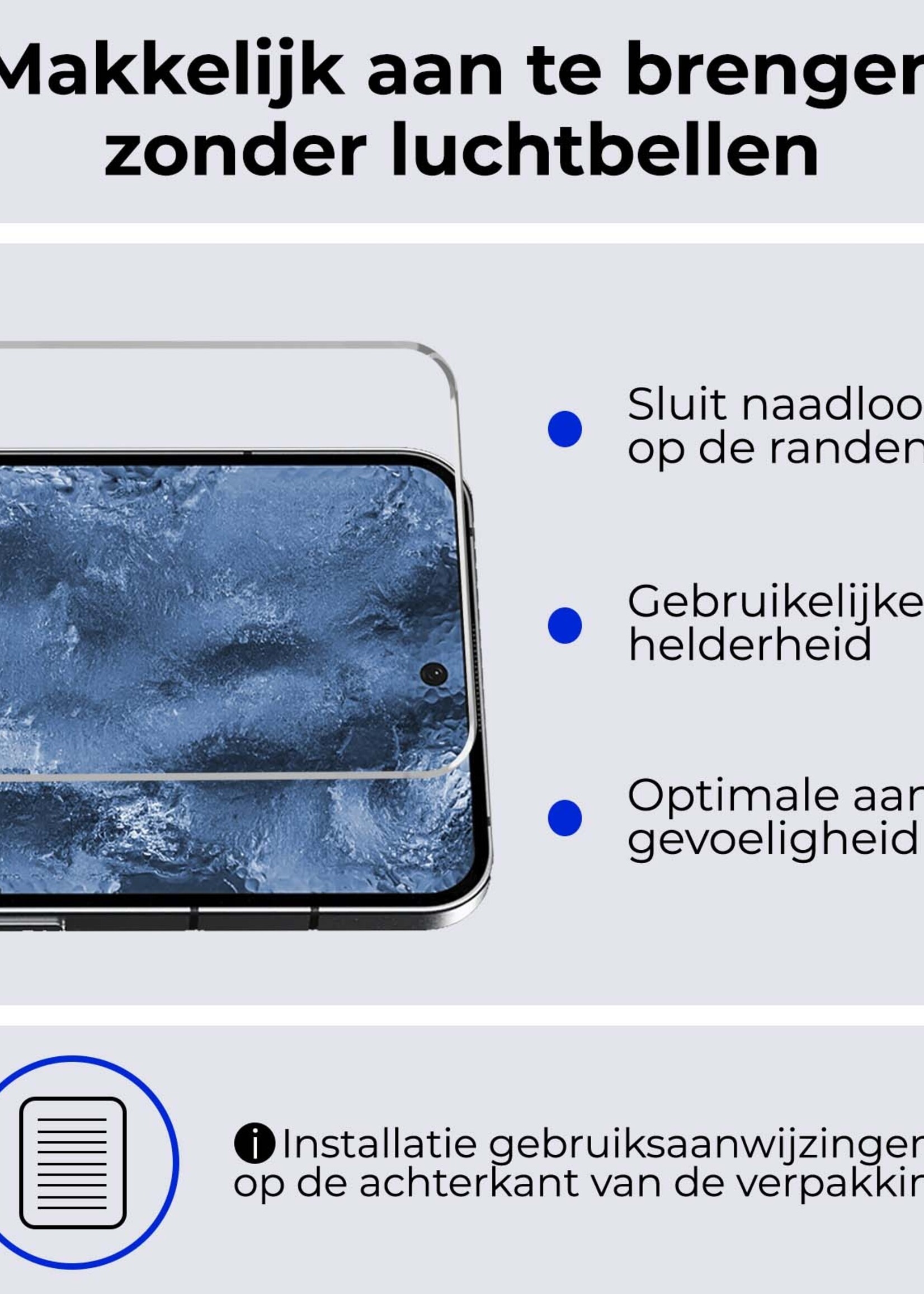 BTH Screenprotector Geschikt voor Nothing Phone (2) Screenprotector Glas Gehard Tempered Glass - Screenprotector Geschikt voor Nothing Phone (2) Screen Protector Screen Cover - 3 PACK