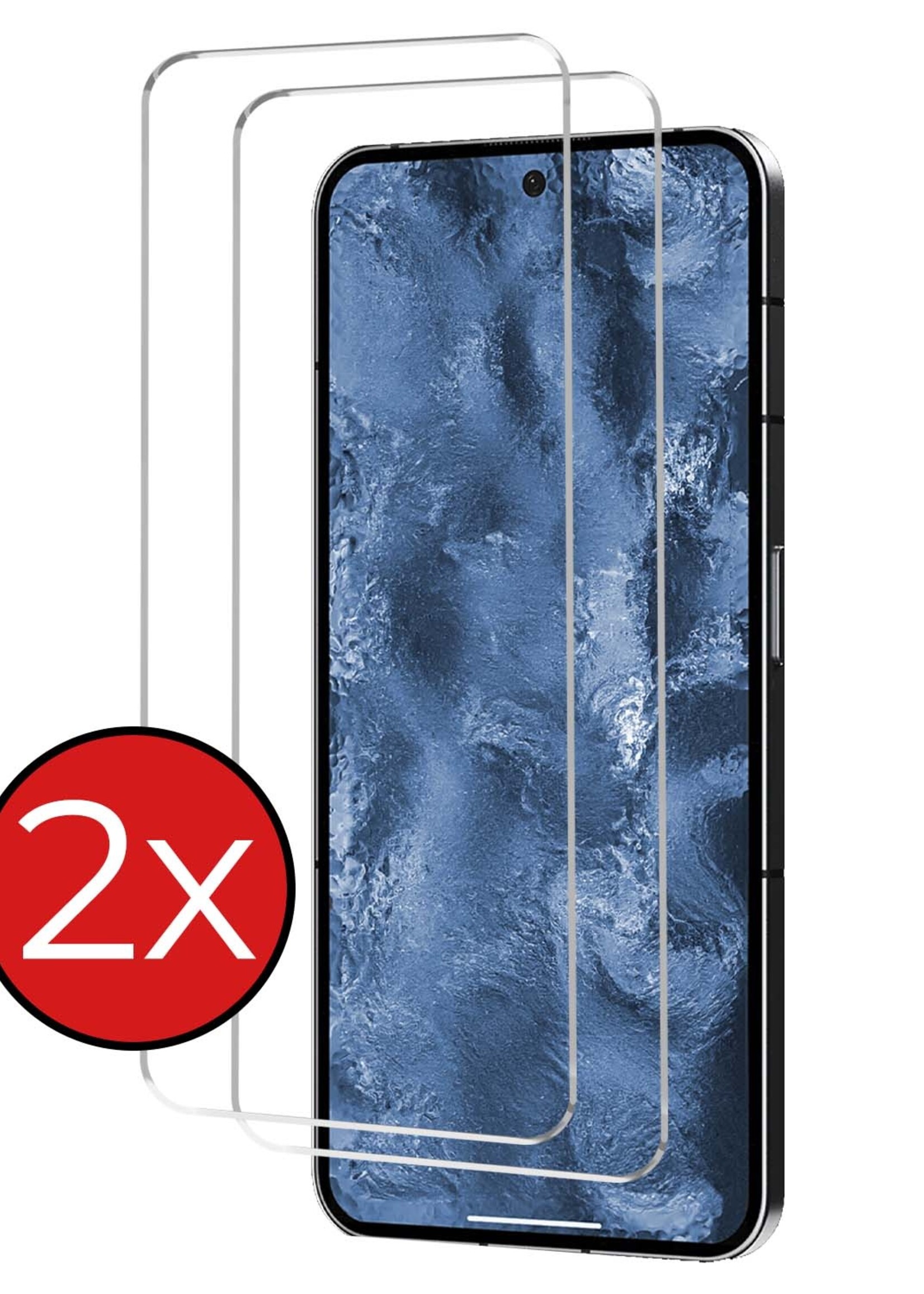 BTH Screenprotector Geschikt voor Nothing Phone (2) Screenprotector Glas Gehard Tempered Glass - Screenprotector Geschikt voor Nothing Phone (2) Screen Protector Screen Cover - 2 PACK