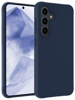 BTH BTH Samsung Galaxy A55 Hoesje Siliconen - Donkerblauw