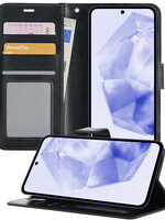 BTH BTH Samsung Galaxy A35 Hoesje Bookcase - Zwart