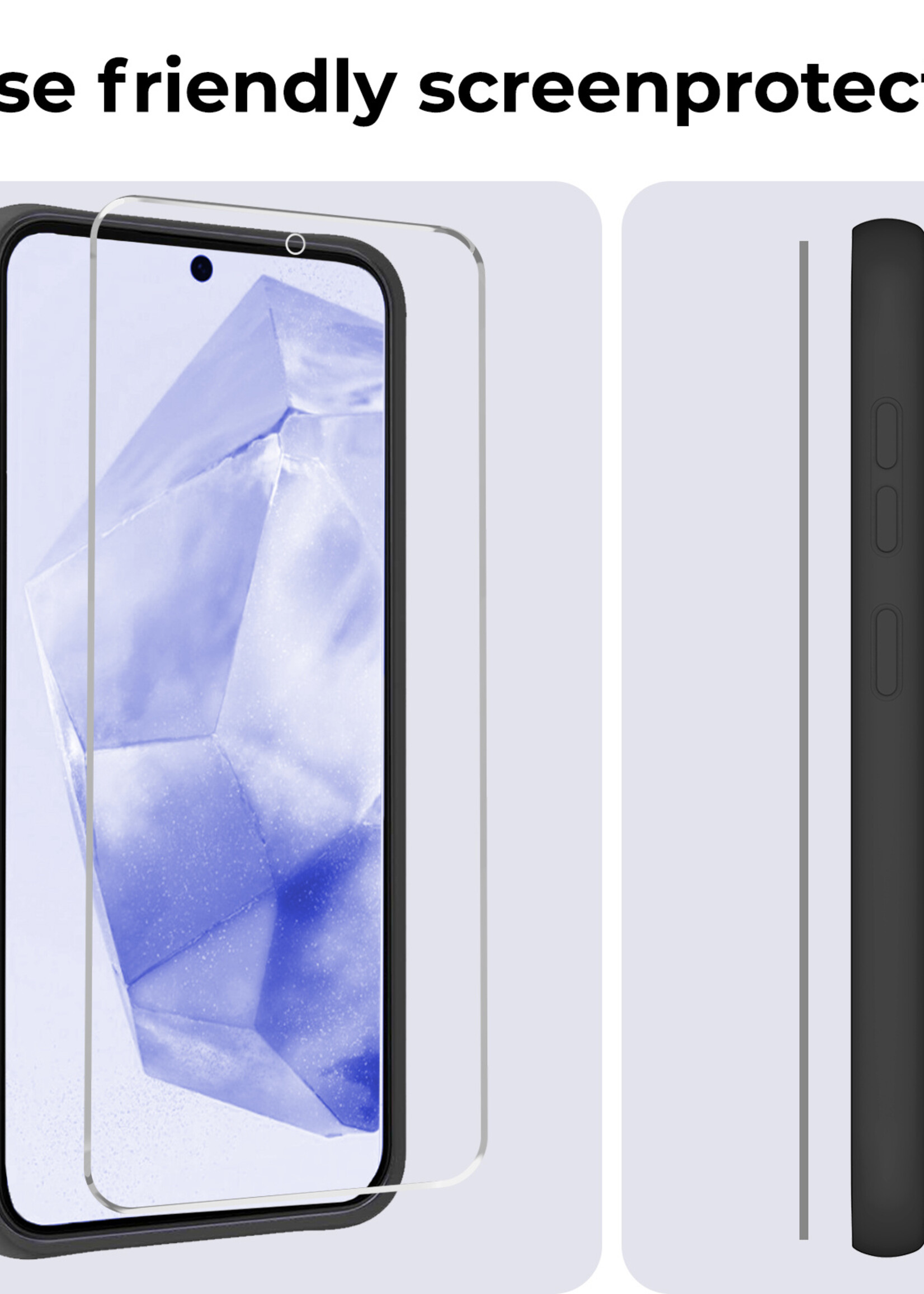 BTH Screenprotector Geschikt voor Samsung A35 Screenprotector Glas Gehard Tempered Glass - Screenprotector Geschikt voor Samsung Galaxy A35 5G Screen Protector Screen Cover - 2 PACK
