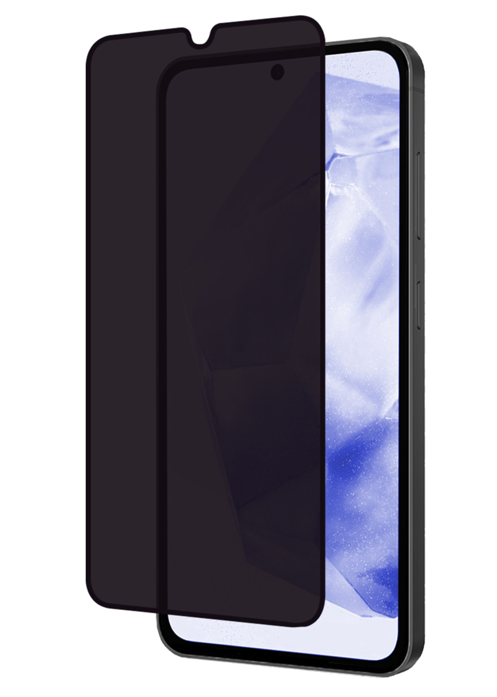 BTH Screenprotector Geschikt voor Samsung A35 Screenprotector Privacy Glas Gehard Full Cover - Screenprotector Geschikt voor Samsung Galaxy A35 5G Screenprotector Privacy Tempered Glass