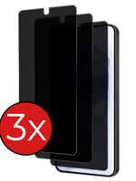 BTH BTH Samsung Galaxy A55 Screenprotector Glas Privacy - 3 PACK