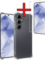 BTH BTH Samsung Galaxy A55 Hoesje Shockproof Met Screenprotector