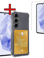 BTH BTH Samsung Galaxy A35 Hoesje Pashouder Met Screenprotector