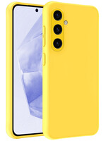 BTH BTH Samsung Galaxy A35 Hoesje Siliconen - Geel