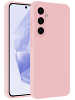 BTH BTH Samsung Galaxy A35 Hoesje Siliconen - Lichtroze