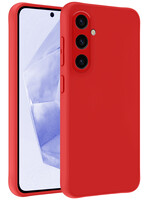 BTH BTH Samsung Galaxy A35 Hoesje Siliconen - Rood