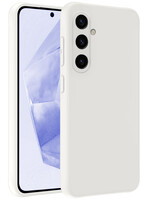 BTH BTH Samsung Galaxy A35 Hoesje Siliconen - Wit