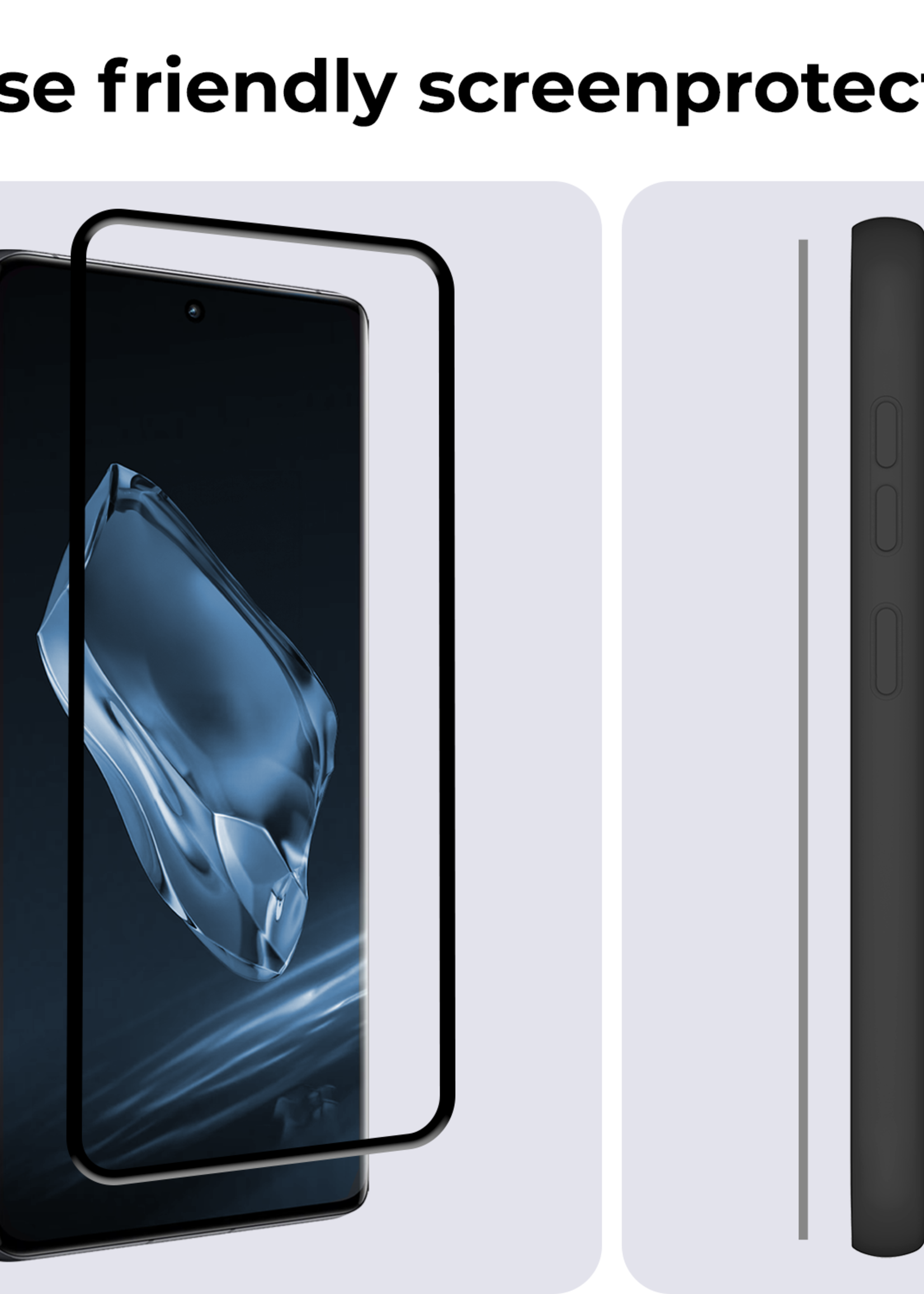 BTH Screenprotector Geschikt voor OnePlus 12 Screenprotector Glas Gehard Tempered Glass Full Cover - Screenprotector Geschikt voor OnePlus 12 Screen Protector Screen Cover