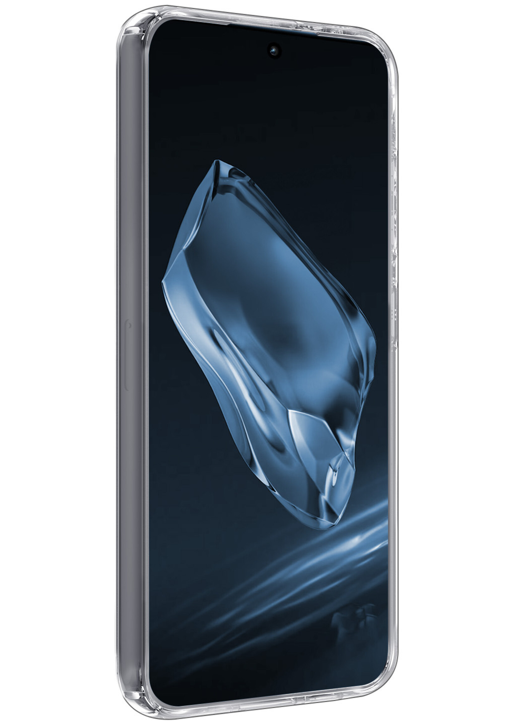 BTH Hoesje Geschikt voor OnePlus 12 Hoesje Siliconen Case Hoes Met 2x Screenprotector - Hoes Geschikt voor OnePlus 12 Hoes Cover Case - Transparant