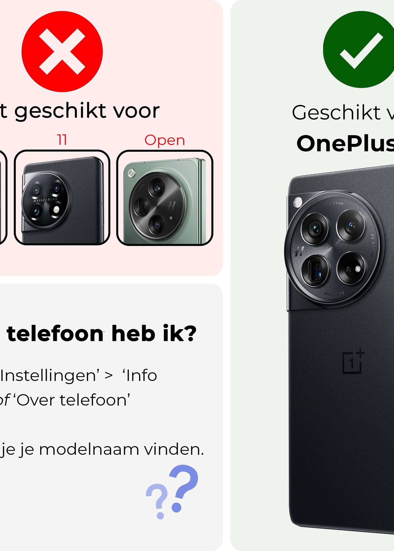 BTH Hoesje Geschikt voor OnePlus 12 Hoesje Siliconen Shock Proof Case Hoes - Hoes Geschikt voor OnePlus 12 Hoes Cover Case Shockproof - Transparant - 2 PACK