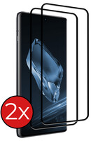 BTH BTH OnePlus 12R Screenprotector Glas Full Cover 2D - 2 PACK