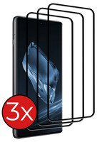 BTH BTH OnePlus 12R Screenprotector Glas Full Cover 2D - 3 PACK