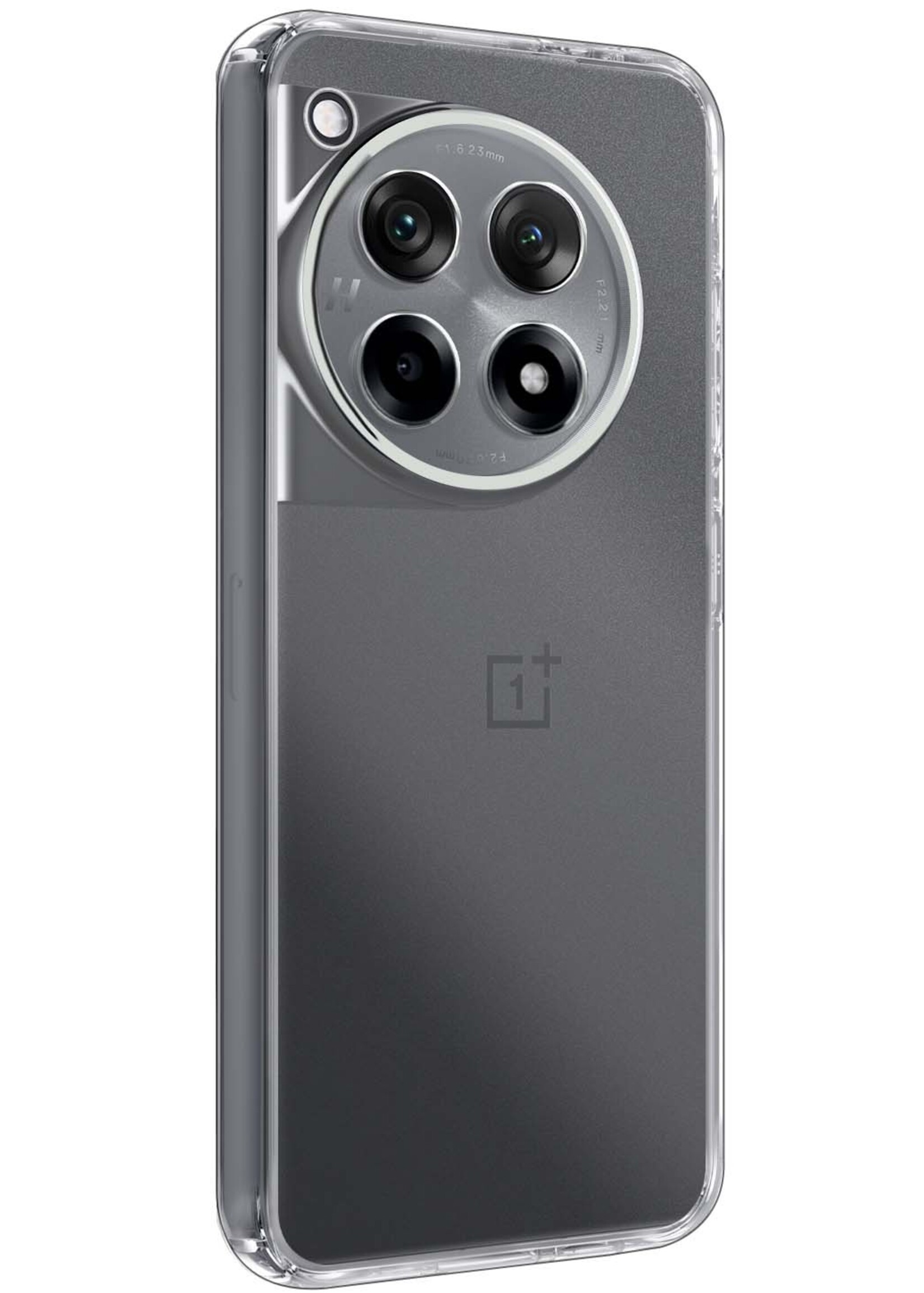 BTH Hoesje Geschikt voor OnePlus 12R Hoesje Siliconen Case Hoes Met 2x Screenprotector - Hoes Geschikt voor OnePlus 12R Hoes Cover Case - Transparant