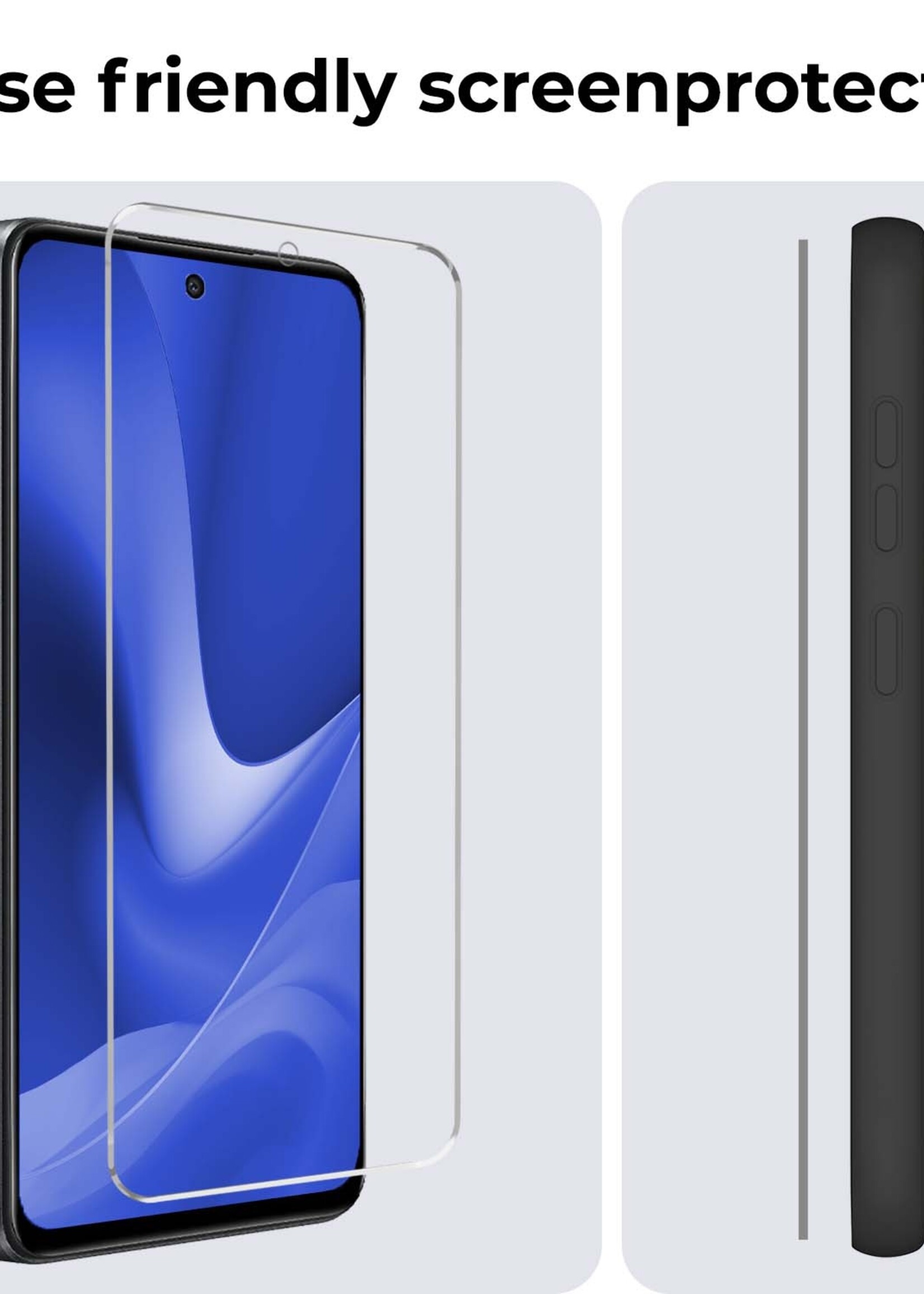 BTH Screenprotector Geschikt voor OPPO A79 Screenprotector Glas Gehard Tempered Glass - Screenprotector Geschikt voor OPPO A79 Screen Protector Screen Cover - 2 PACK