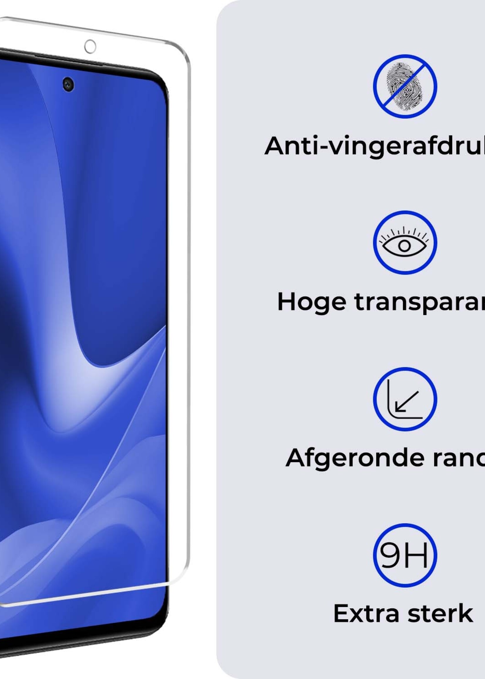 BTH Screenprotector Geschikt voor OPPO A79 Screenprotector Glas Gehard Tempered Glass - Screenprotector Geschikt voor OPPO A79 Screen Protector Screen Cover - 3 PACK