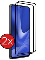 BTH BTH OPPO A79 Screenprotector Glas Full Cover 2D - 2 PACK