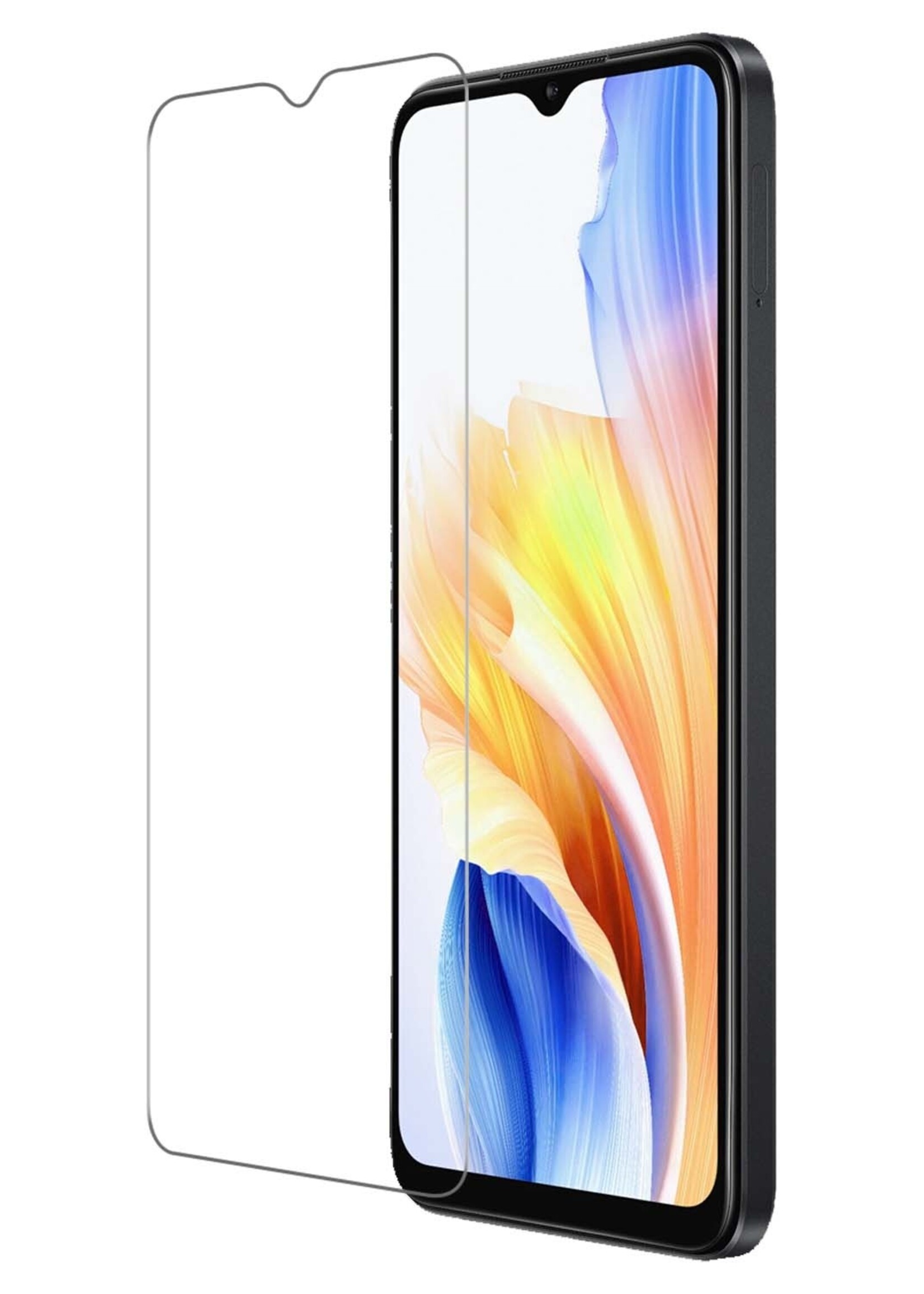 BTH Screenprotector Geschikt voor OPPO A18 Screenprotector Glas Gehard Tempered Glass - Screenprotector Geschikt voor OPPO A18 Screen Protector Screen Cover