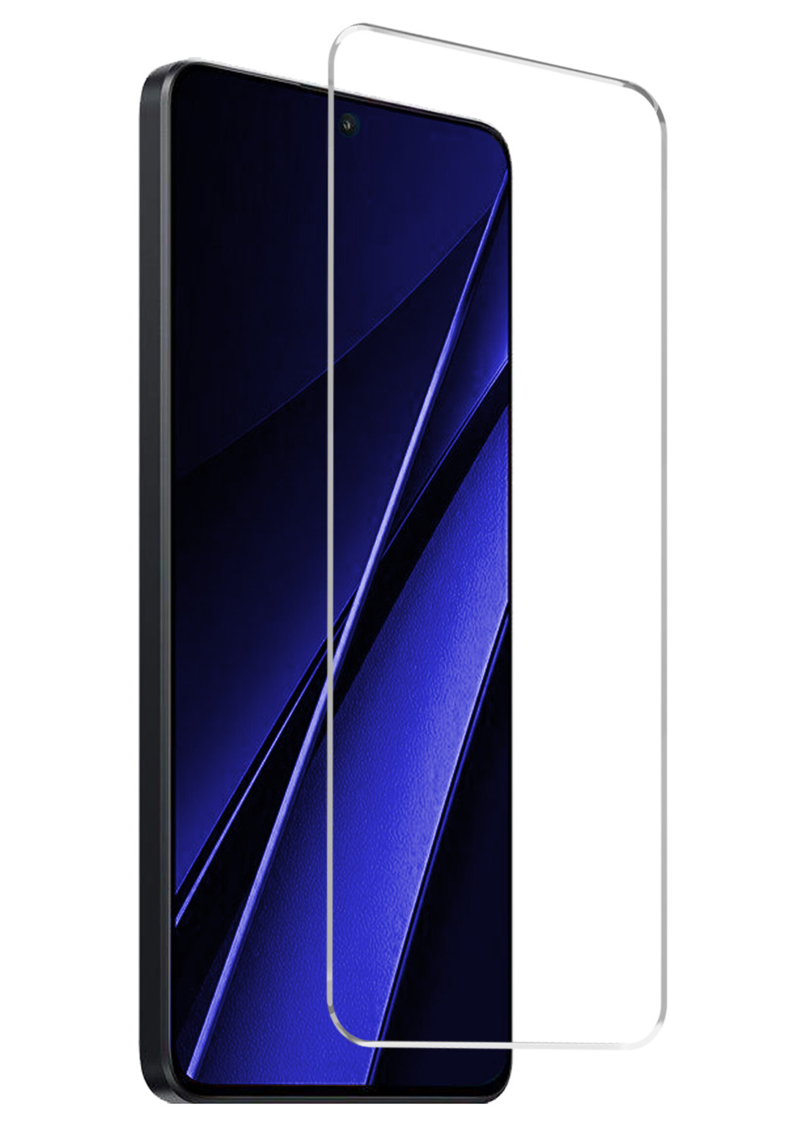 BTH Screenprotector Geschikt voor Xiaomi Poco X6 Screenprotector Glas Gehard Tempered Glass - Screenprotector Geschikt voor Xiaomi Poco X6 5G Screen Protector Screen Cover