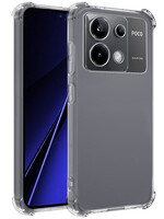 BTH BTH Xiaomi Poco X6 Hoesje Shockproof - Transparant