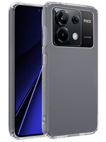 BTH BTH Xiaomi Poco X6 Hoesje Siliconen - Transparant