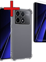 BTH BTH Xiaomi Poco X6 Pro Hoesje Shockproof Met Screenprotector