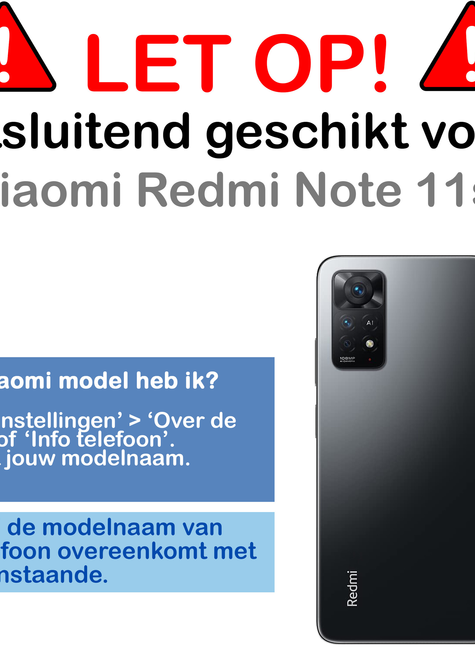 BTH Hoesje Geschikt voor Xiaomi Redmi Note 11s Hoesje Siliconen Case Hoes - Hoes Geschikt voor Xiaomi Redmi Note 11s Hoes Cover Case - Donkerblauw