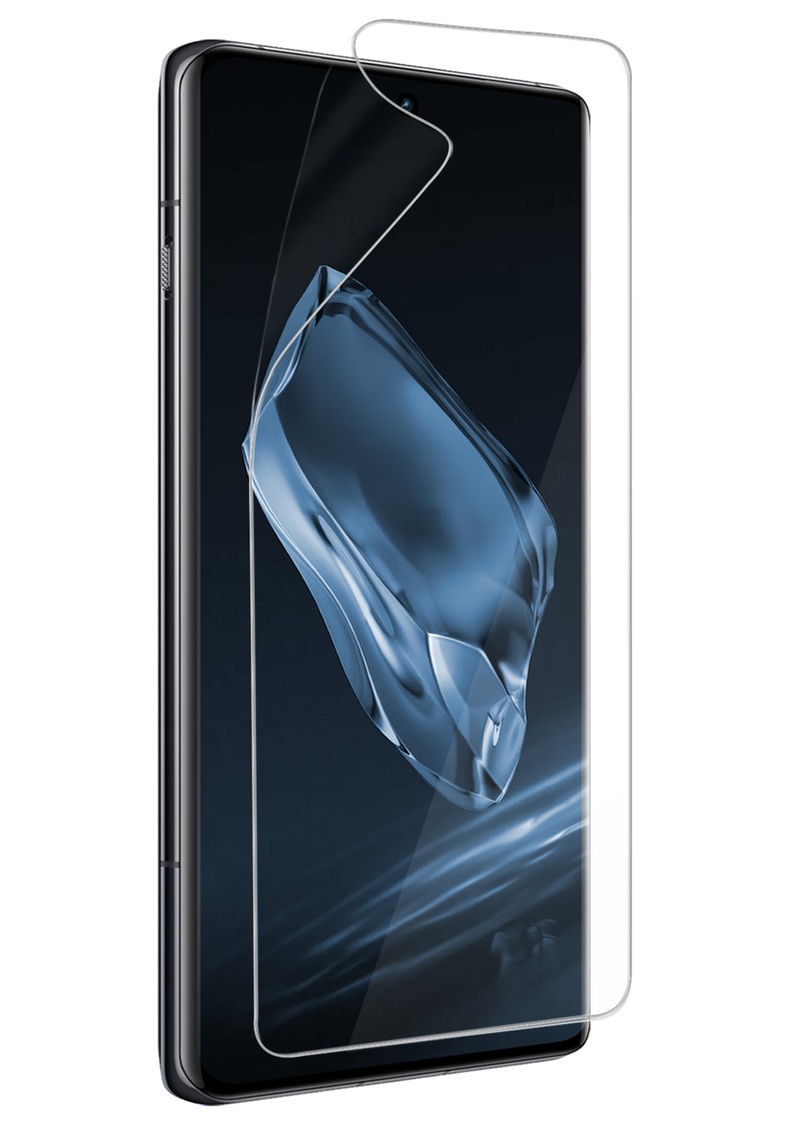 BTH Screenprotector Folie Geschikt voor OnePlus 12 Screenprotector Beschermfolie - Screenprotector Folie Geschikt voor OnePlus 12 Screen Protector Folie TPU Soft Touch