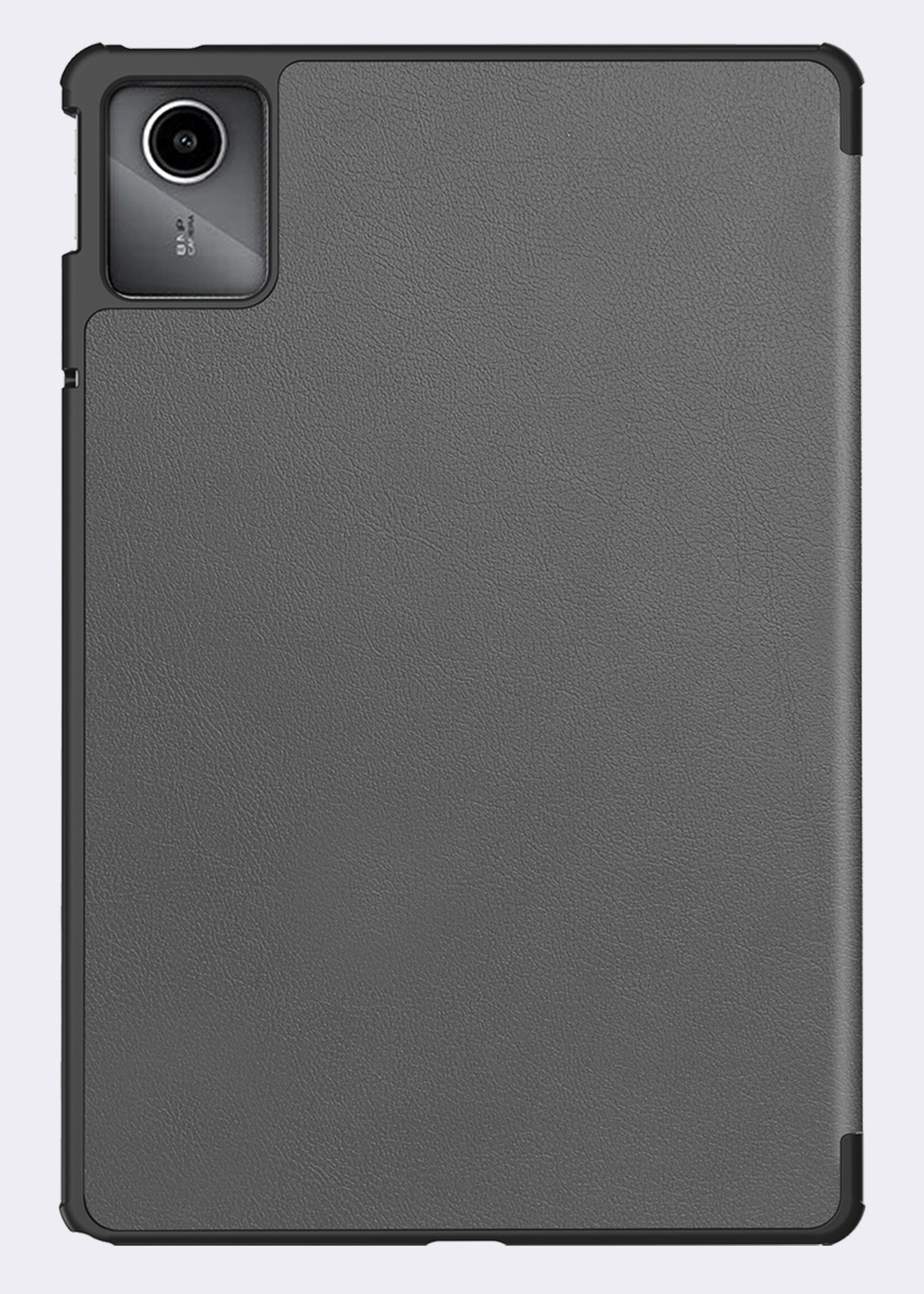 BTH Hoes Geschikt voor Lenovo Tab M11 Hoes Book Case Hoesje Trifold Cover - Hoesje Geschikt voor Lenovo Tab M11 (11 inch) Hoesje Bookcase - Grijs