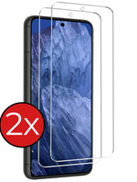BTH BTH Google Pixel 8a Screenprotector Glas - 2 PACK