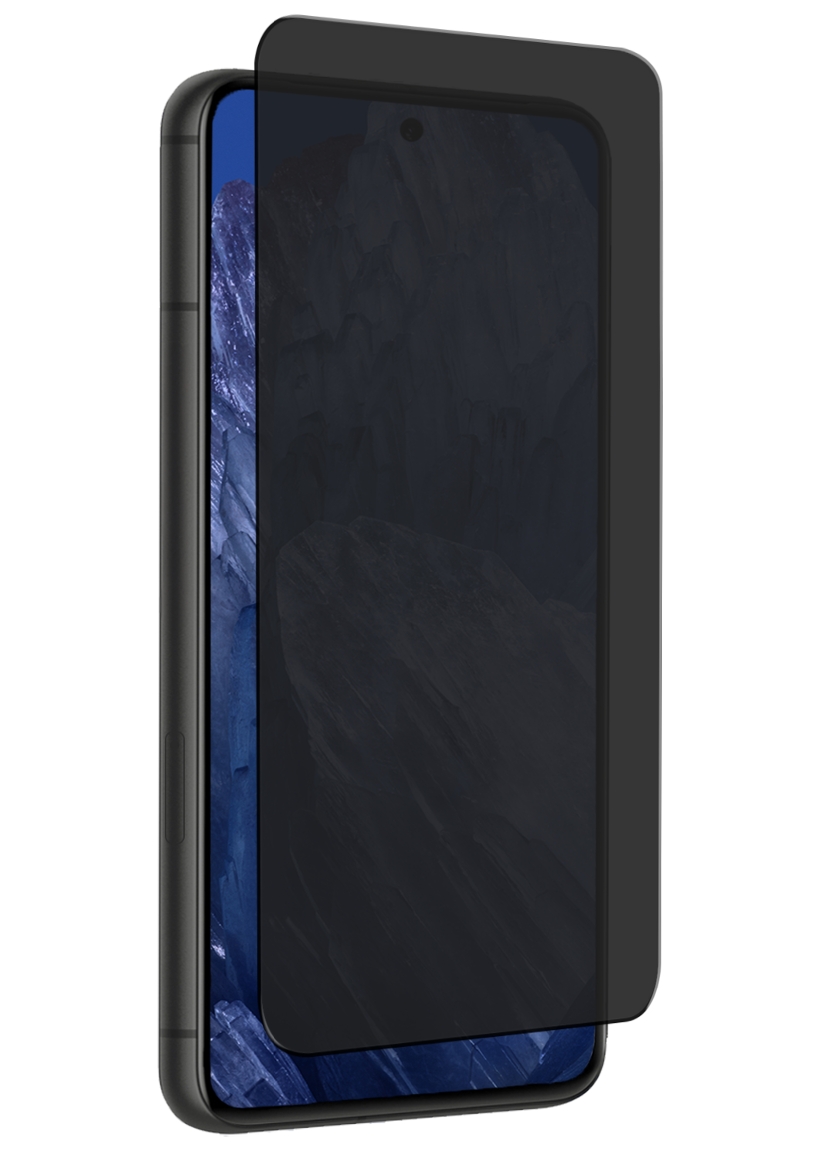 BTH Screenprotector Geschikt voor Google Pixel 8a Screenprotector Privacy Glas Gehard Full Cover - Screenprotector Geschikt voor Google Pixel 8a Screenprotector Privacy Tempered Glass