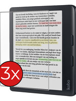 BTH BTH Kobo Libra Colour Screenprotector - 3 PACK