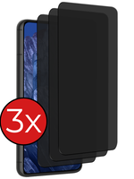 BTH BTH Google Pixel 8a Screenprotector Glas Privacy - 3 PACK