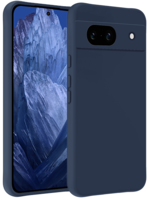 BTH BTH Google Pixel 8a Hoesje Siliconen - Donkerblauw