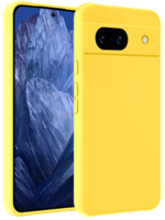 BTH BTH Google Pixel 8a Hoesje Siliconen - Geel