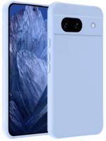 BTH BTH Google Pixel 8a Hoesje Siliconen - Lichtblauw