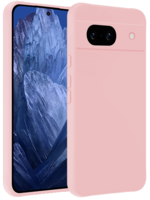 BTH BTH Google Pixel 8a Hoesje Siliconen - Lichtroze