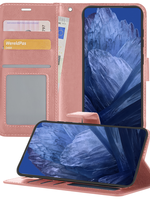 BTH BTH Google Pixel 8a Hoesje Bookcase - Rose Goud