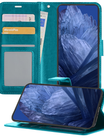 BTH BTH Google Pixel 8a Hoesje Bookcase - Turquoise